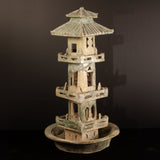 Han dynasty tower with guards 