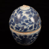 Early Ming dynasty covered egg form box